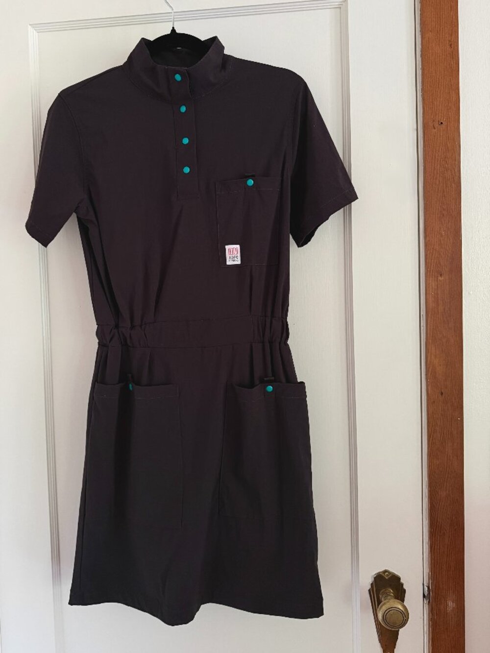 Topo Designs Short Dress | Black | M